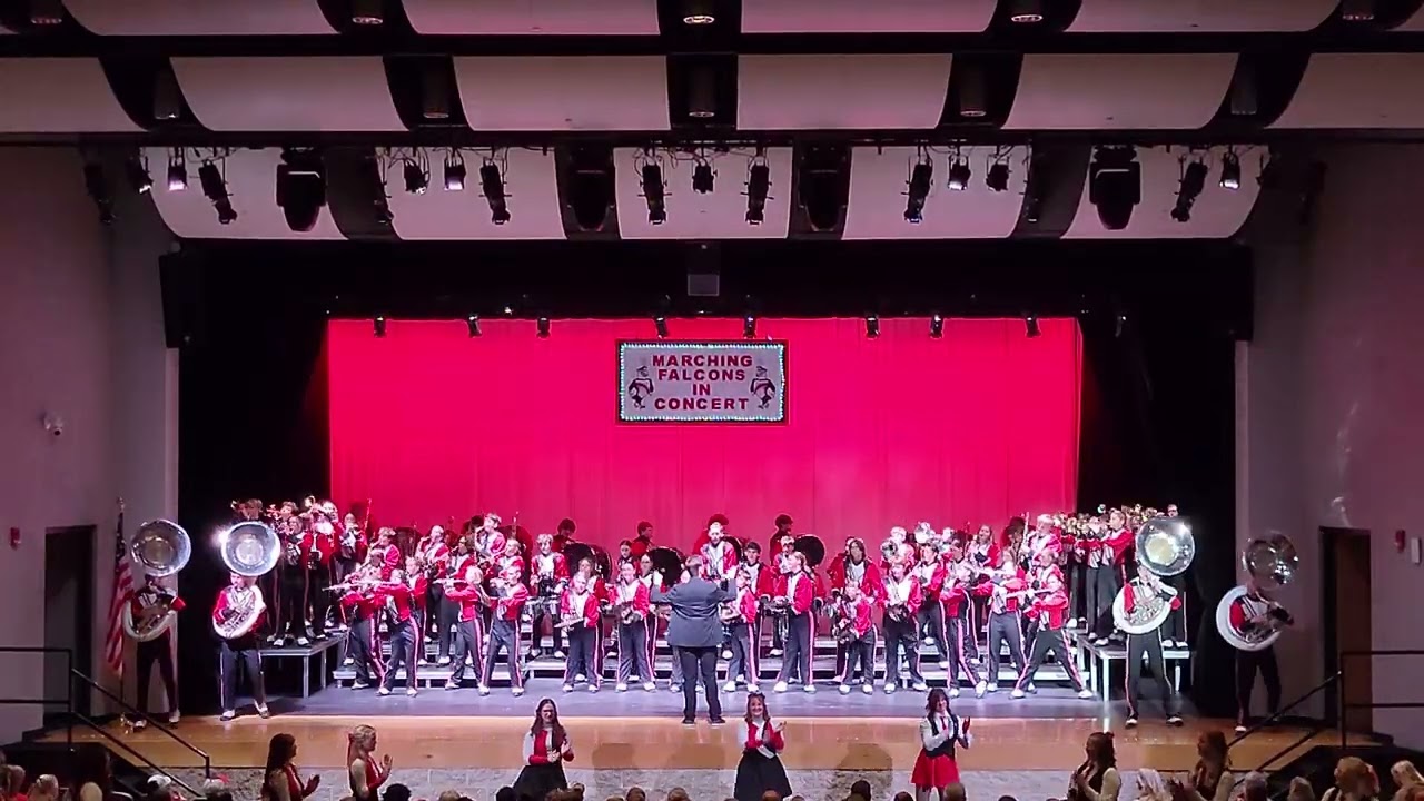 Fairfield Union Marching Falcons in Concert 2025 Part 2
