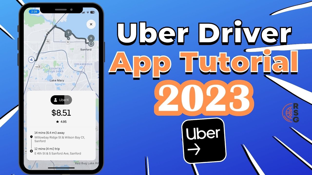 How To Use Uber Driver App - 2023 Training & Tutorial 