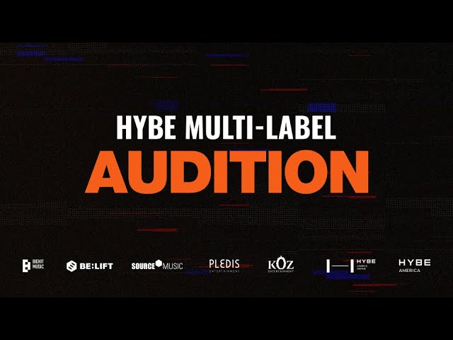 HYBE MULTI-LABEL AUDITION I APRIL I LAS VEGAS - YouTube
