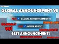Global Announcement Panel V5😈|| Studio lite Tutorial #roblox