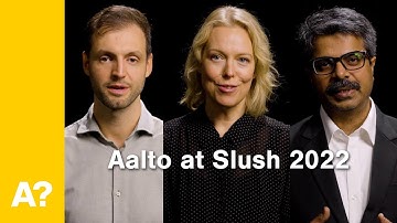 Research projects presented at Slush 2022 – Aalto University