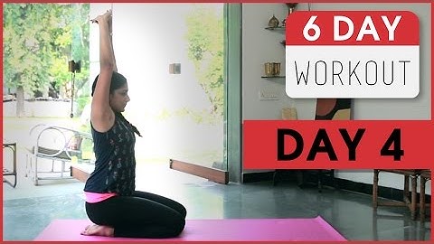 6 Day Workout With Rashmi | Day 4 | Simple Easy Exercises For Beginners