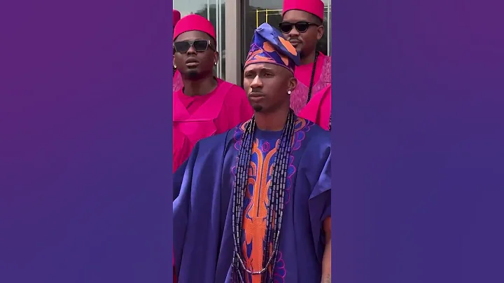 The groom Teaching the groomsmen his song Juma Jux Wedding With Priscilla Ojo #jp2025 #iyaboojo
