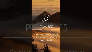 Proverbios 3:23 #religion #evangeliodehoy #proverbios