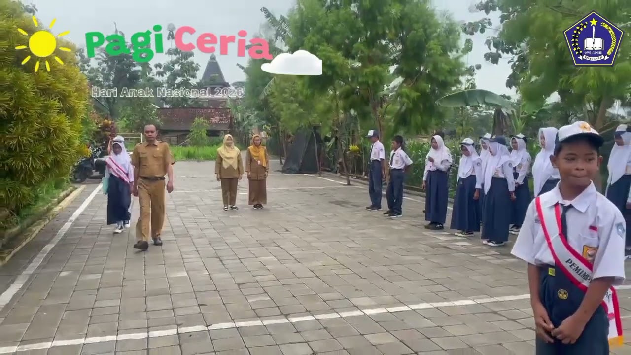 Pagi Ceria SMP SATU ATAP NEGERI WATESHAJI 
