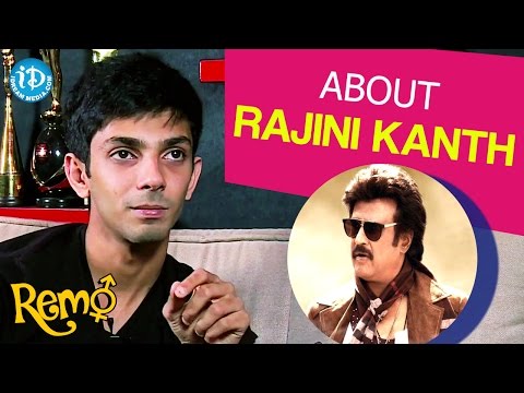 Anirudh Ravichander About Rajini Kanth | Remo Movie || Talking Movies With iDream