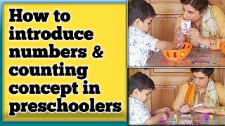 How to introduce numbers and counting concept in preschoolers||Teach numbers and counting to autism