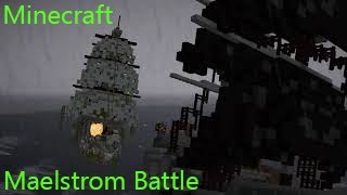 Minecraft  Maelstrom Battle recreation Part I [CINEMATIC] | Pirates of Caribbean III