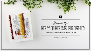 Ink Blending & Masking With Stampin' Up! Autumn Greetings Stamp Set