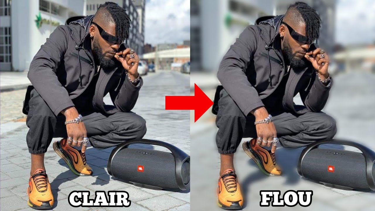 application qui floute les photos