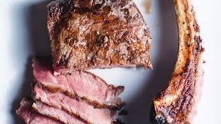 Best Steak (Rib Eye) in a Cast Iron Pan | SAM THE COOKING GUY