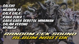RANDOM DJ CEK SOUND HOREG VIRAL TERBARU FULL ALBUM 2024 HOREG BLAYER X NROTOK MIDEL RENYAH - SALEHO