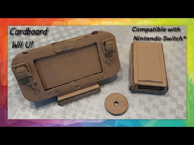 Cardboard Wii U! + Compatible with 