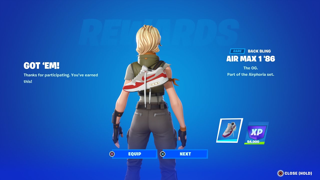 HOW TO GET AIRPHORIA NIKE AIR MAX 1 86 BACK IN FORTNITE! - YouTube