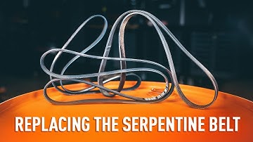 How to replace a serpentine belt [AUTODOC TUTORIAL]