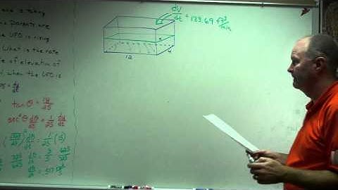 Related Rates  #4 - Rectangle