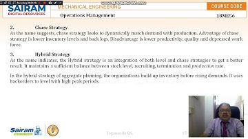 Lecture Video 3_18ME56_Module 4_Aggregate Planning/3_Yogananda