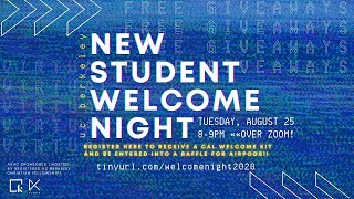 UC Berkeley 2020 New Student Welcome Night Trailer Profile