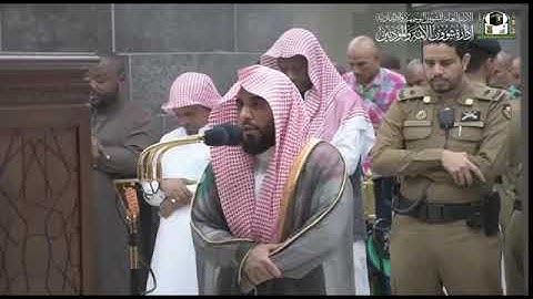 سورة المعارج ما هذا الإبداع يا بلبل الحرم #عبد_الله_الجهني