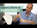 Pearls of joy vs traditional luxury retail  extended version