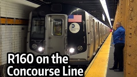 ⁴ᴷ Not in Service Siemens R160B on the Concourse Line