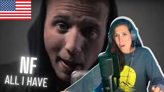 SO GOOD! NF - All I Have REACTION #nf #allihave #reaction #rap #america #firsttime