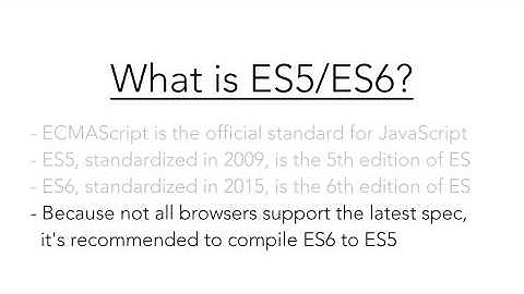 Refactor a React app from ES5 to ES6