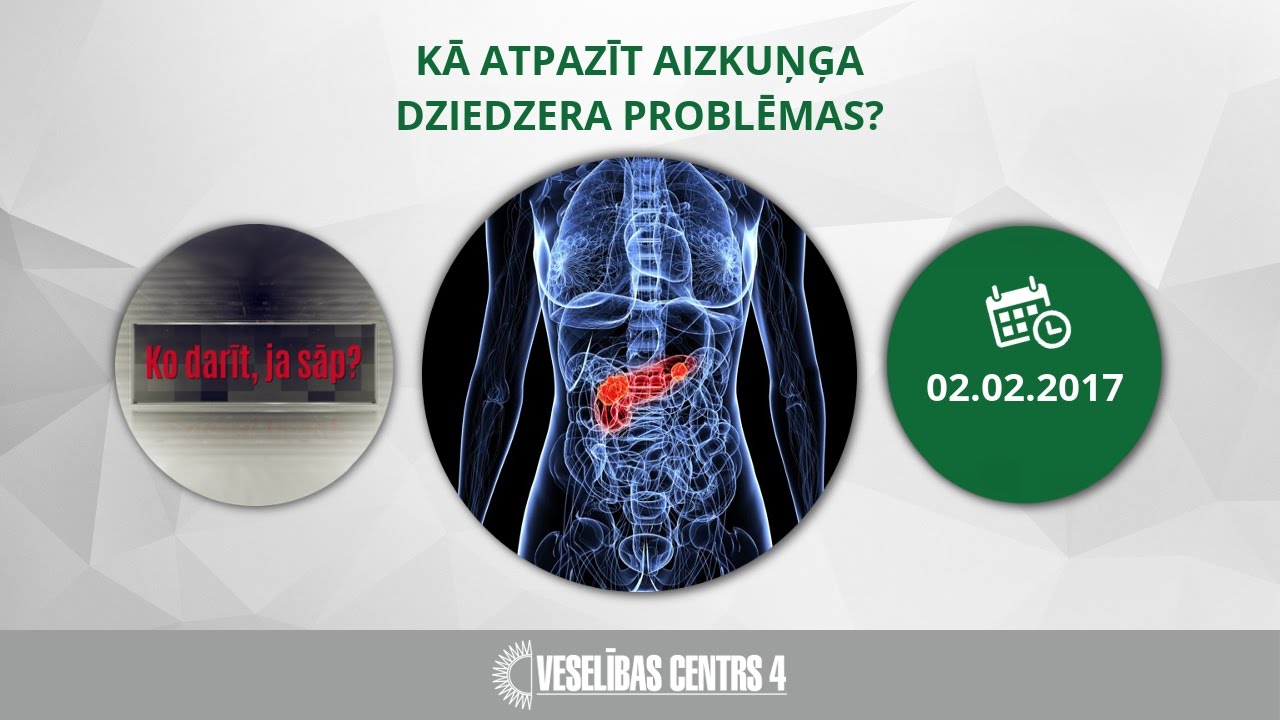 Kā atpazīt aizkuņģa dziedzera problēmas?