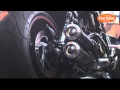 ハーレーV-ROD スーパートラップスリップオンマフラー