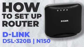 ✅ How to Setup D-Link DSL-320B | How to Set Up D-Link N150 DSL-320B WiFi Router