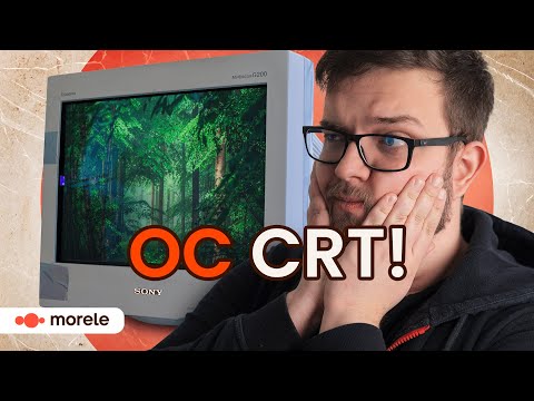 Podkręcamy 20-letni monitor CRT do 120Hz lub 1440p #Retroweek