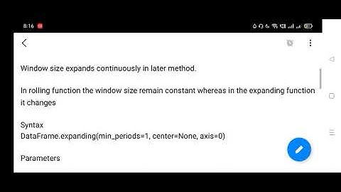 pandas|.expanding method()|statistical function using pandas|python