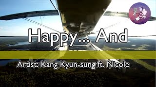 [KARAOKE] Happy... And - Kang Kyung Sung ft. Nicole | Queen V [00112] Karaoke