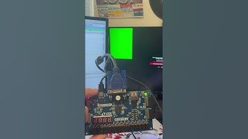 Basys 3 - Color Changing VGA Demo