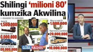 Magazeti Febr 21 Shilingi Mil 80 Kumzika Akwilina