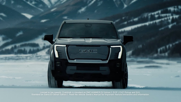 GMC Sierra EV and GMC HUMMER EV | “CrabWalk”