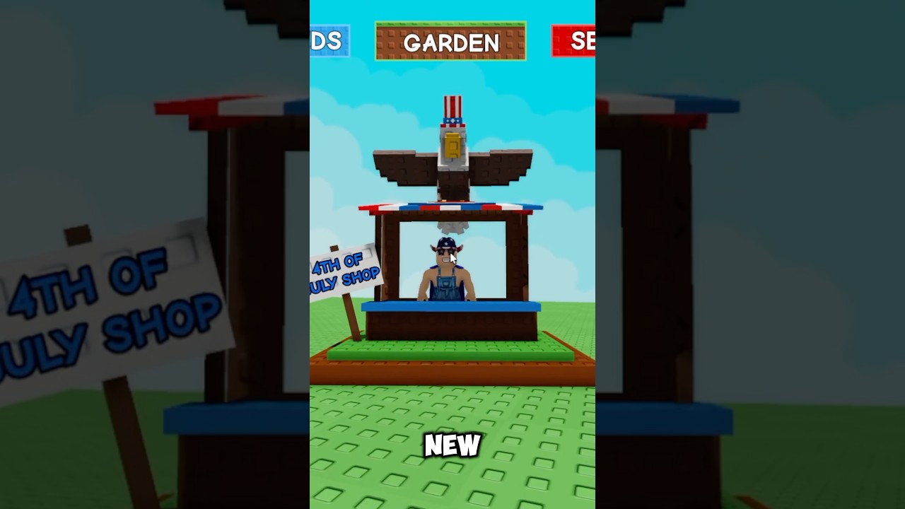 NEW 4th of July UPDATE in GROW A GARDEN 