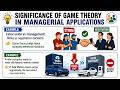 Game Theory in Managerial Decisions | Lecture-3 | Real-Life Examples!