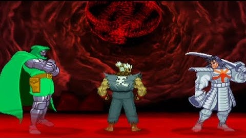 Marvel VS Capcom 2 - Playthrough As Akuma/Silver Samurai/Doctor Doom