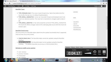 JDBC Tutorial 6 -  Result set combined