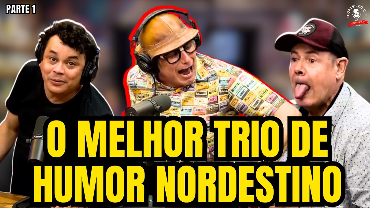 O MELHOR TRIO DE HUMOR NORDESTINO NO TICA - CORTES DO CF