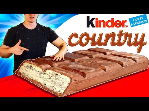 МЫ ПРИГОТОВИЛИ ОГРОМНЫЙ KINDER COUNTRY ВЕСОМ 85 КИЛОГРАММ