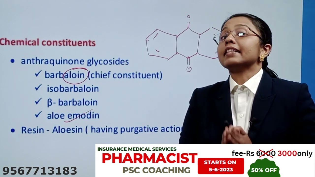 ALOE VERA    LAXATIVES PHARMACOGNOSY   PHARMACIST PSC COACHING C-MEDITECH ONLINE ACADEMY