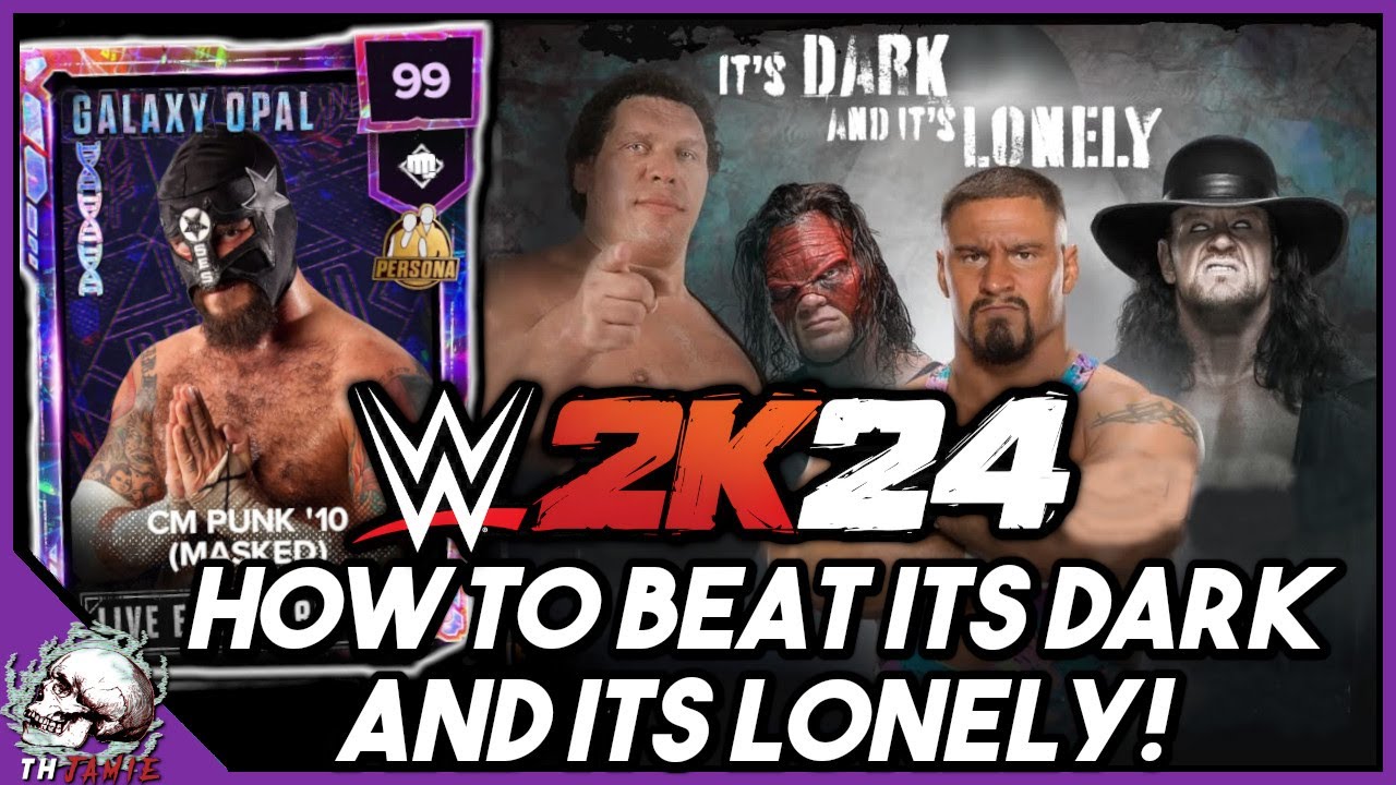 HOW TO BEAT IT'S DARK AND IT'S LONELY LIVE EVENT! WWE 2K24 MyFaction