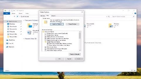How to Apply a Folder's View to All Folders of Same Template Type in Windows 10 [Tutorial]