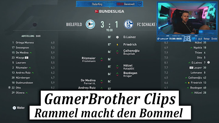 Rüdiger Rammel macht den Mark van BOMMEL 😂🤣 | GamerBrother Clips