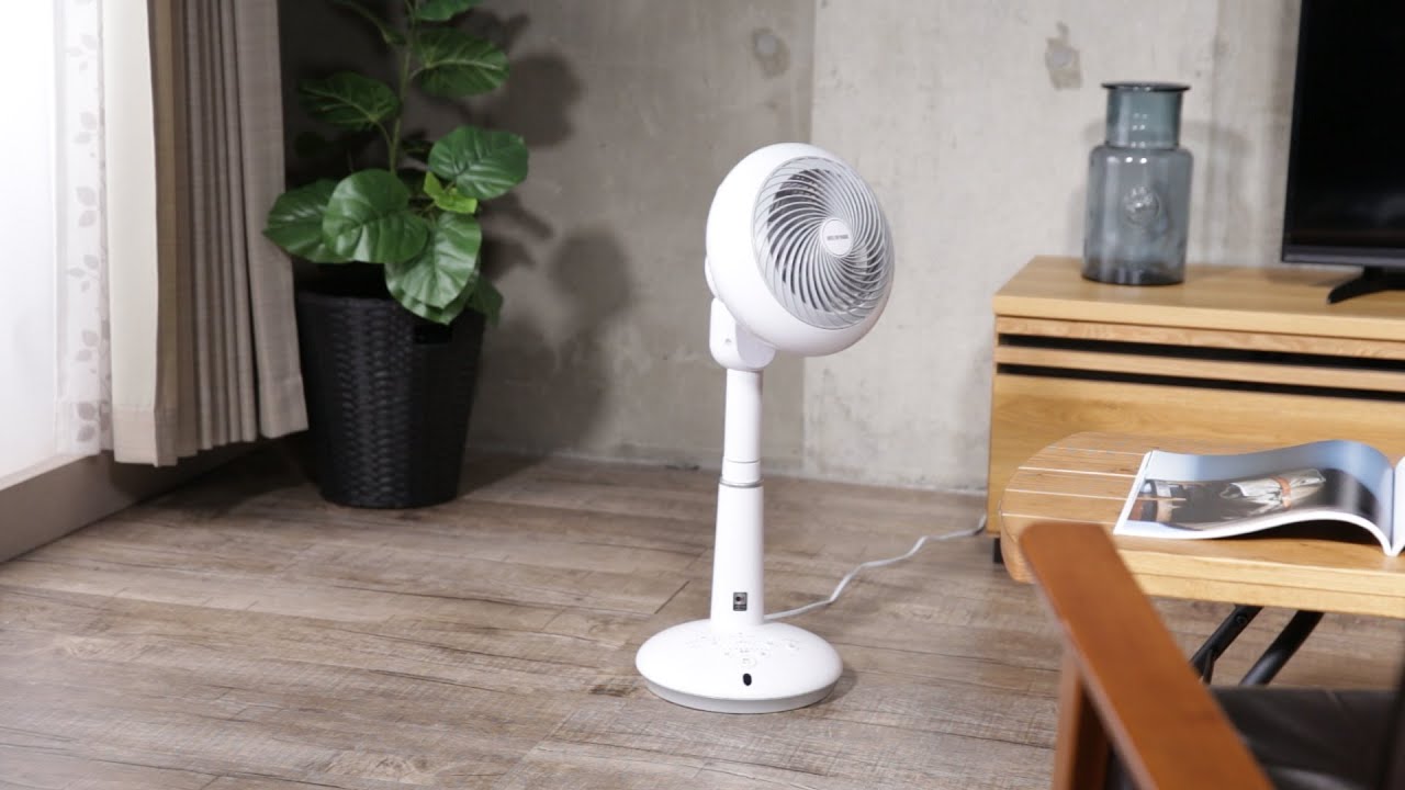 音声機能付き サーキュレーター扇風機 STF-DCV15T-W サーキュレーター扇風機 15cm 音声操作 ホワイト STF-DCV15T