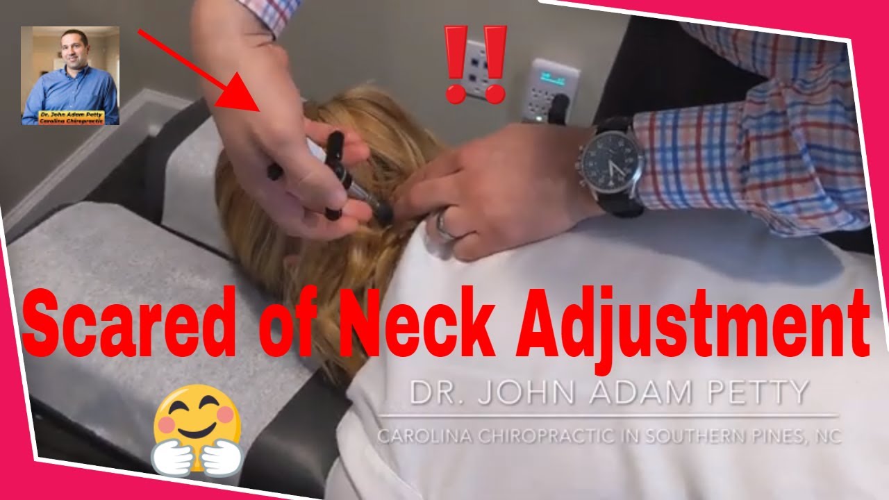 ACTIVATOR Chiropractic Adjustment - Afraid of Getting Neck Adjusted