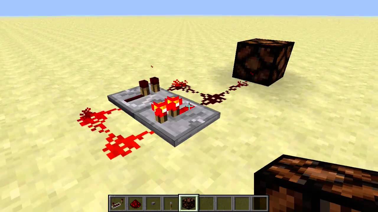 Minecraft Tutorial - Redstone Clock - YouTube