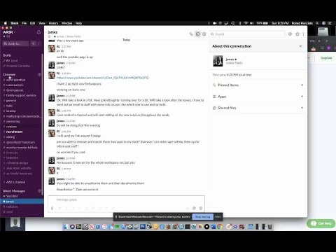Slack: How to use Direct Messaging!